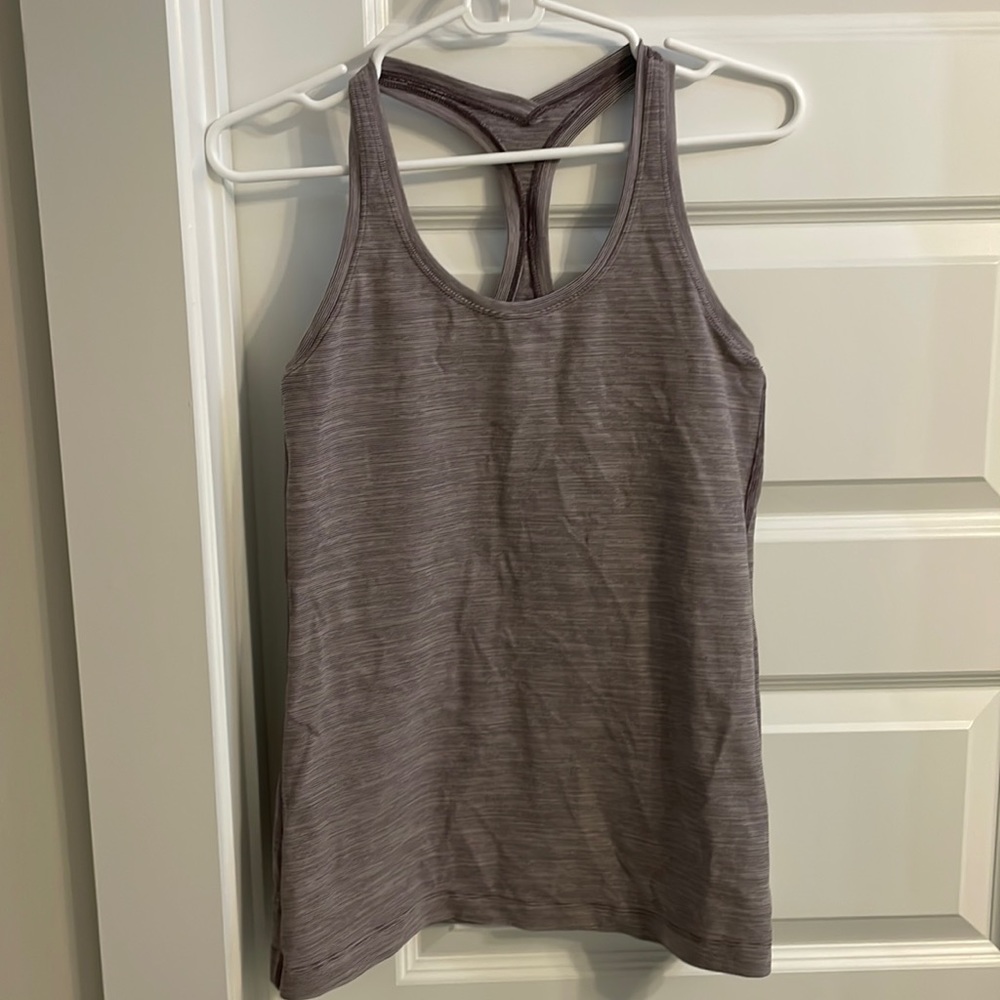 Lululemon fitted racer back tank